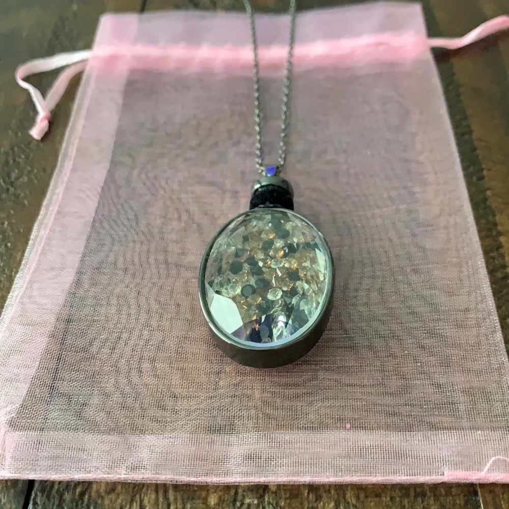 Silver Medallion Necklace